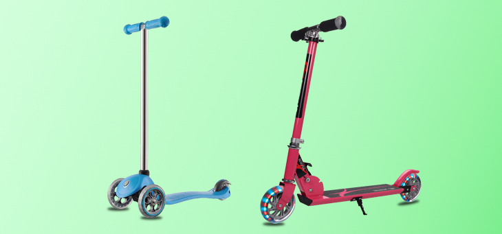3 wheel scooter vs 2 wheel