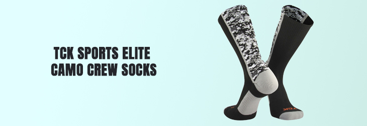 TCK Sports Elite Camo Crew Socks