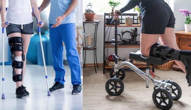 is a knee scooter better than crutches