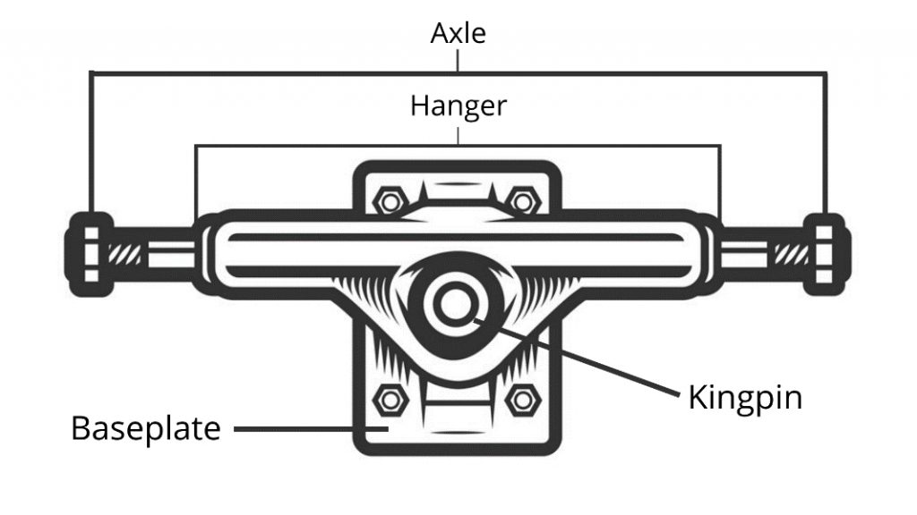 Anatomy of skateboard truck