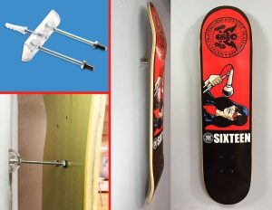 Hang it on the pushpin - how to hang skate decks