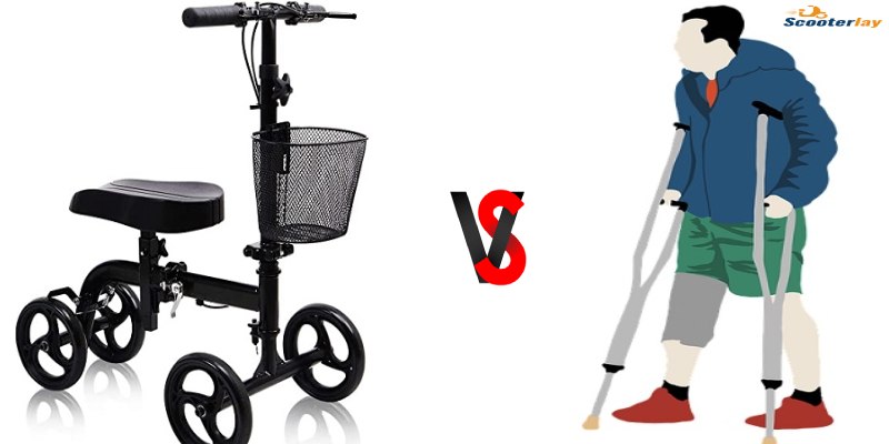 Pros and Cons of Knee Scooters & Crutches