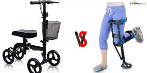 knee scooter vs iwalk