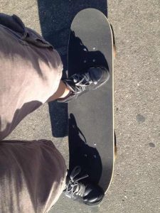Positioning The Foot - skateboard for beginners