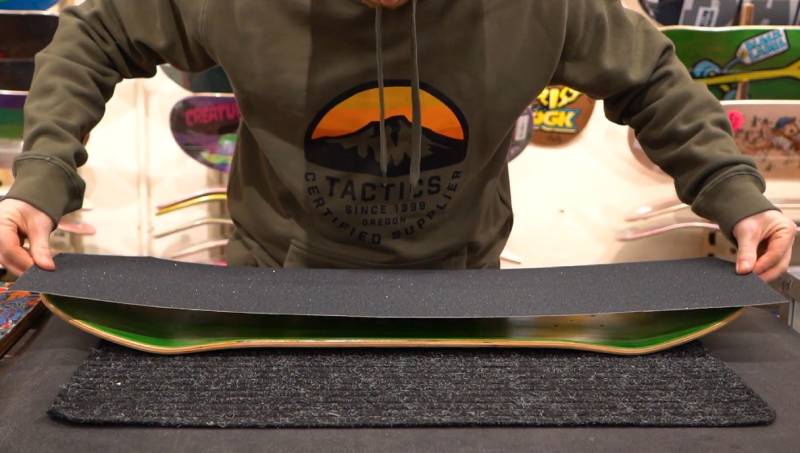 Replacing Old Griptape on a shortboard