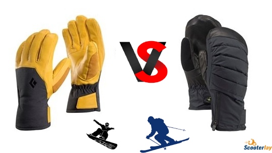 Gloves Vs Mittens for snowboarding