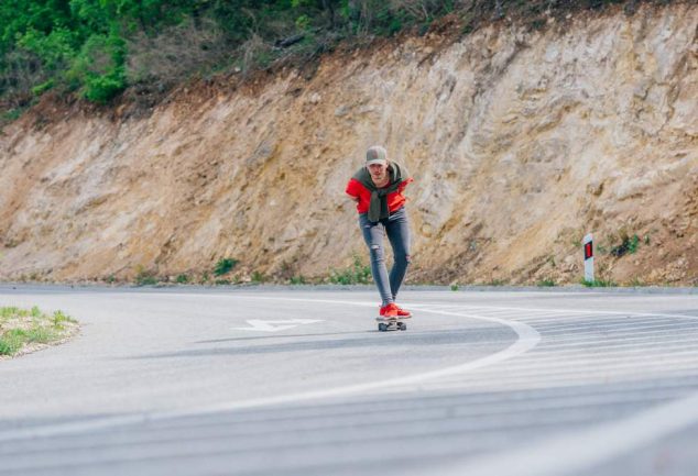 how to power slide on a longboard