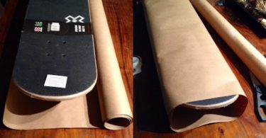 How To Gift Wrap A Skateboard
