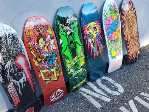 Old School Skateboard decks