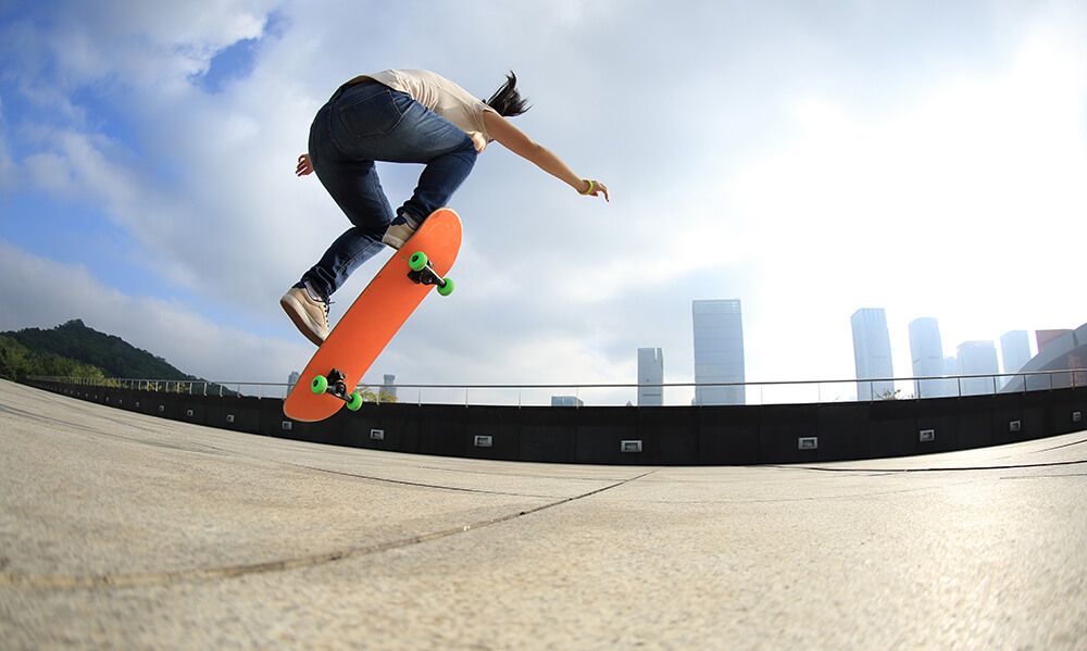 Tricks and flips For skateboards
