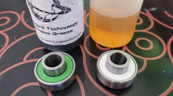 Grease vs oil lubricants for skateboard bearings