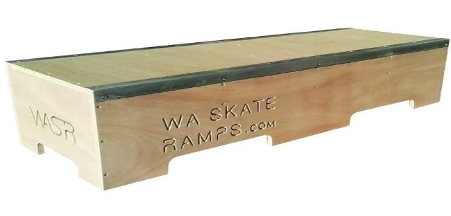 Flat Box Skateboard Ramp