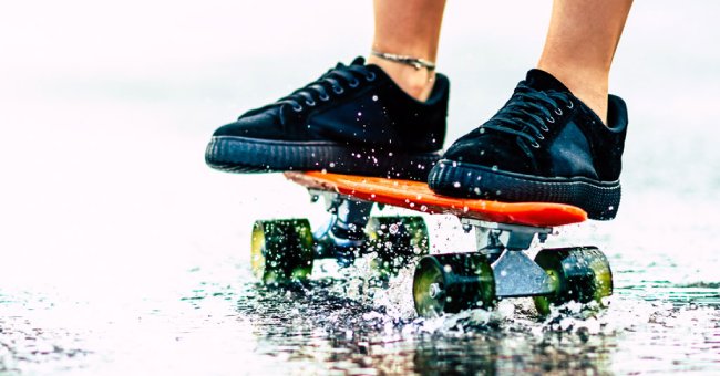Weather conditions for skateboarding