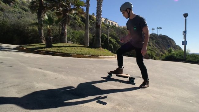 How to Skateboard Uphill