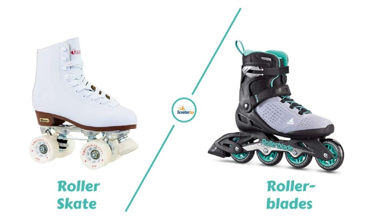 Roller Skates vs Rollerblades for Exercise
