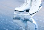 How to stop on ice skates