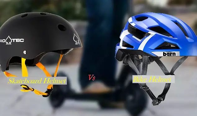 Skateboard helmet vs Bike helmet